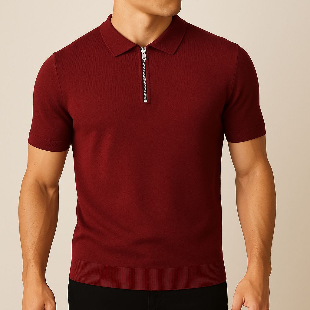 Soho Polo Zip Knit