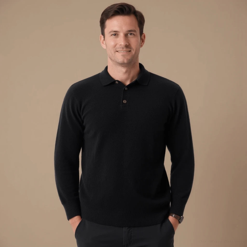 Premium Cashmere Button Knit