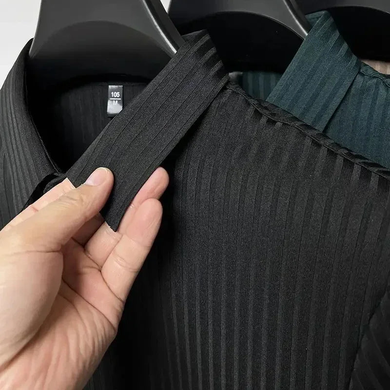 Signature Ribbed Stretch Polo