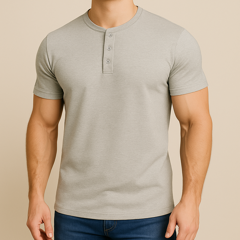 Signature Muscle Fit Henley