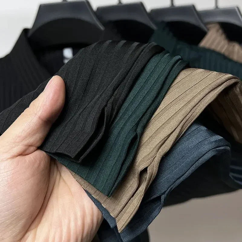 Signature Ribbed Stretch Polo