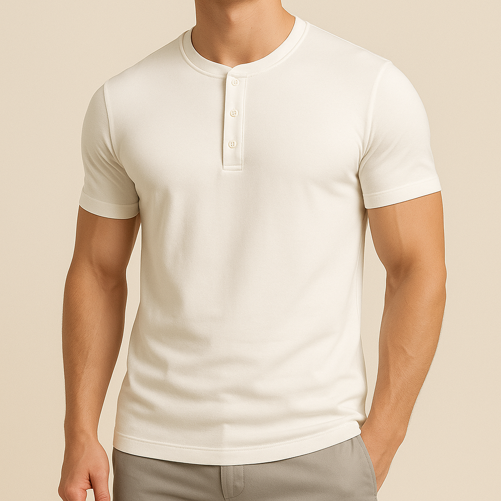 Signature Muscle Fit Henley