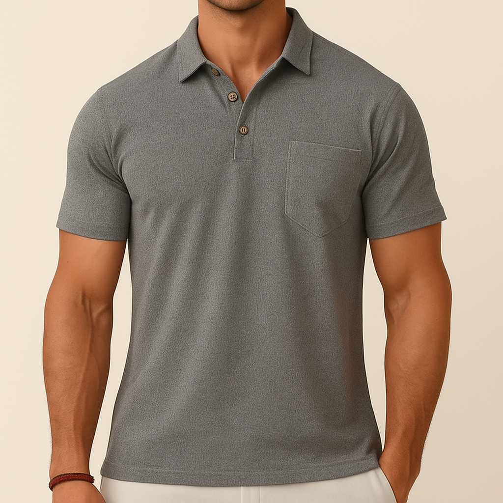 Riviera Linen Pocket Polo