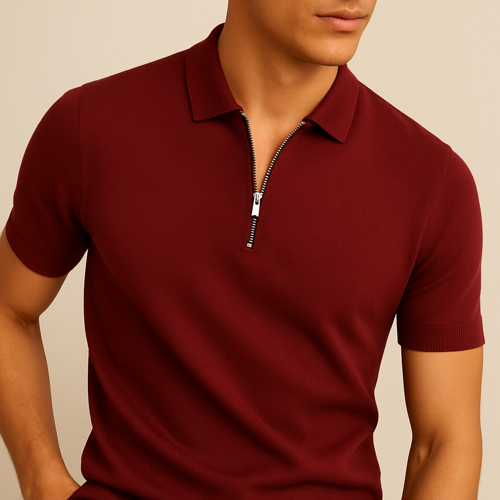 Soho Polo Zip Knit