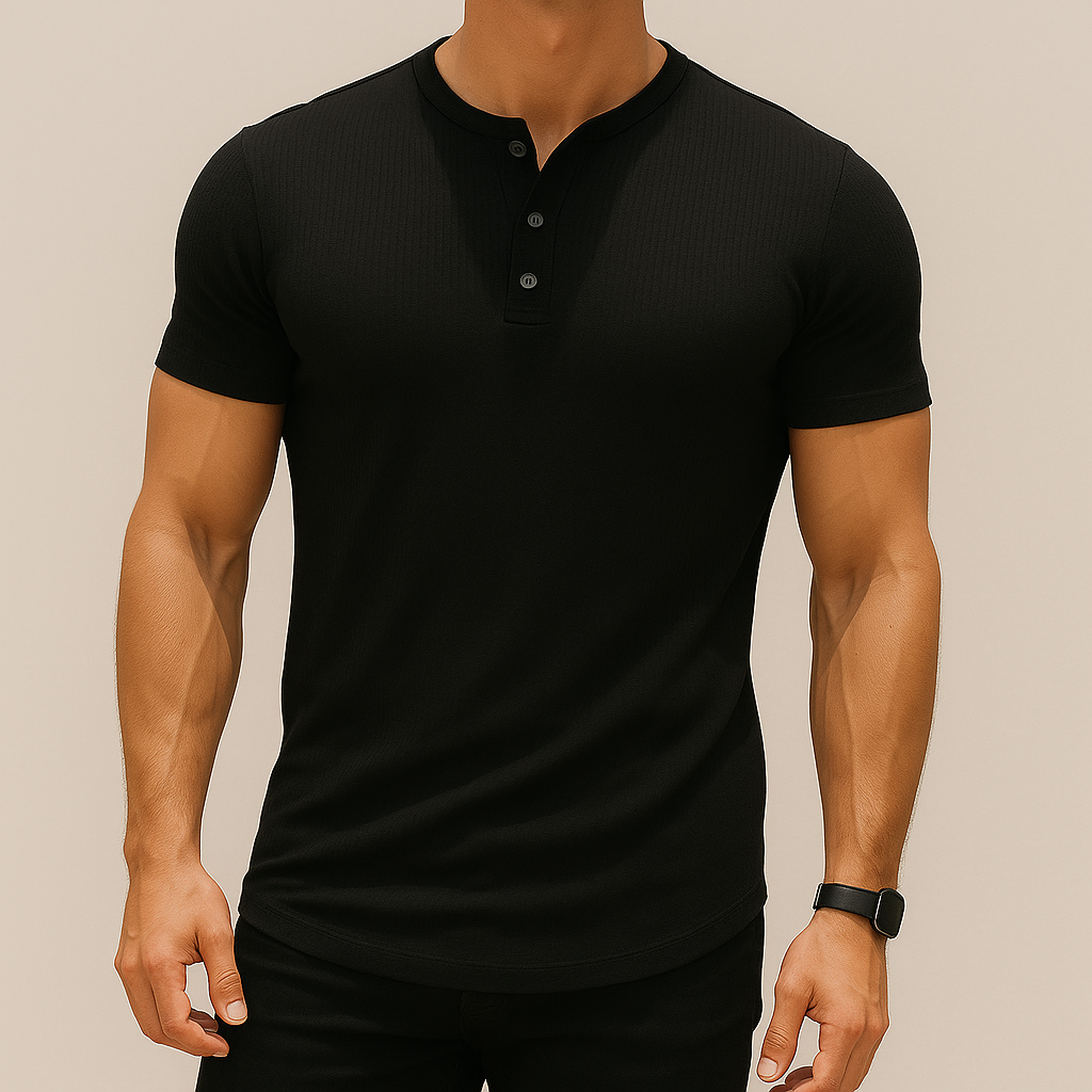 Essential Muscle Fit Henley
