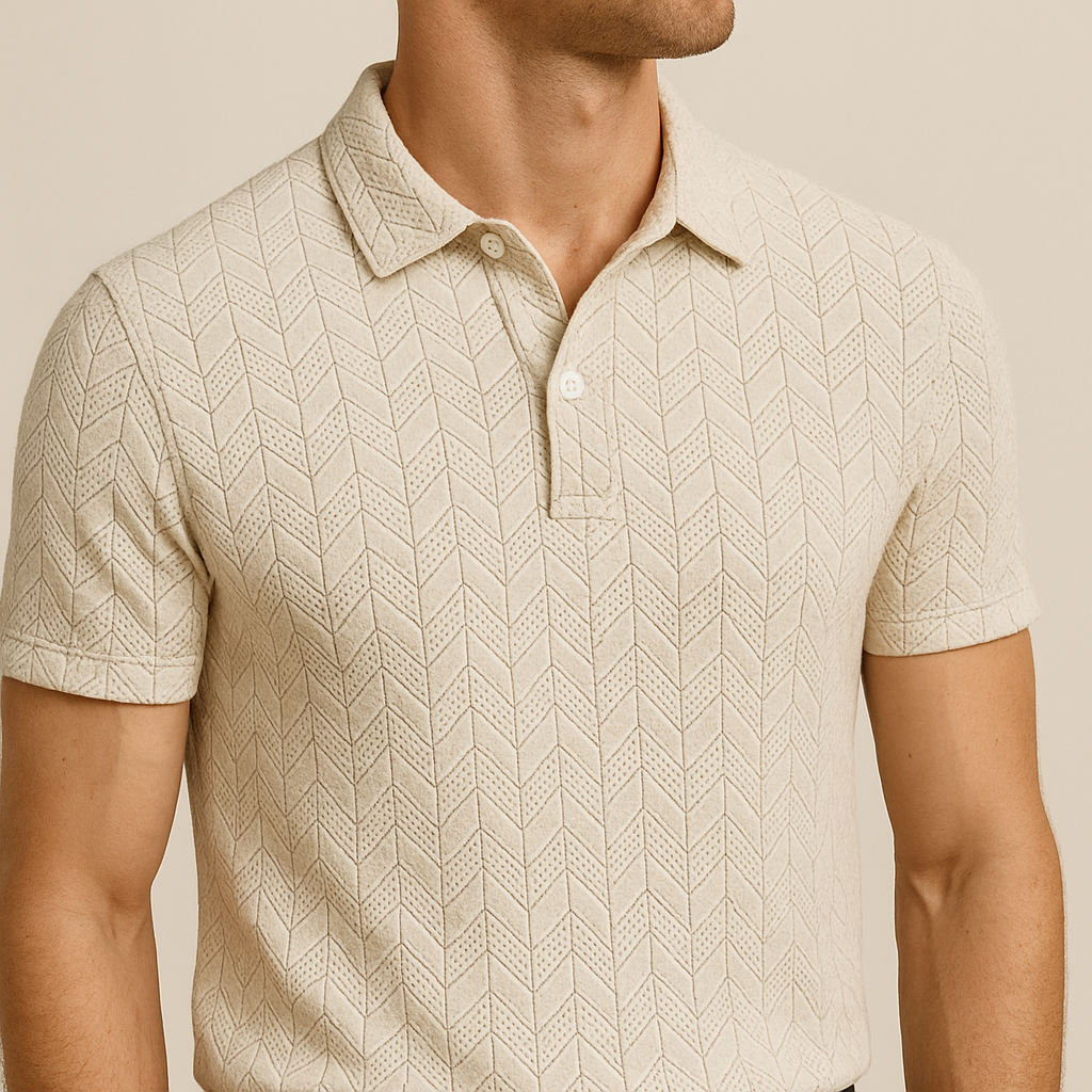 Heritage Chevron Knit Polo