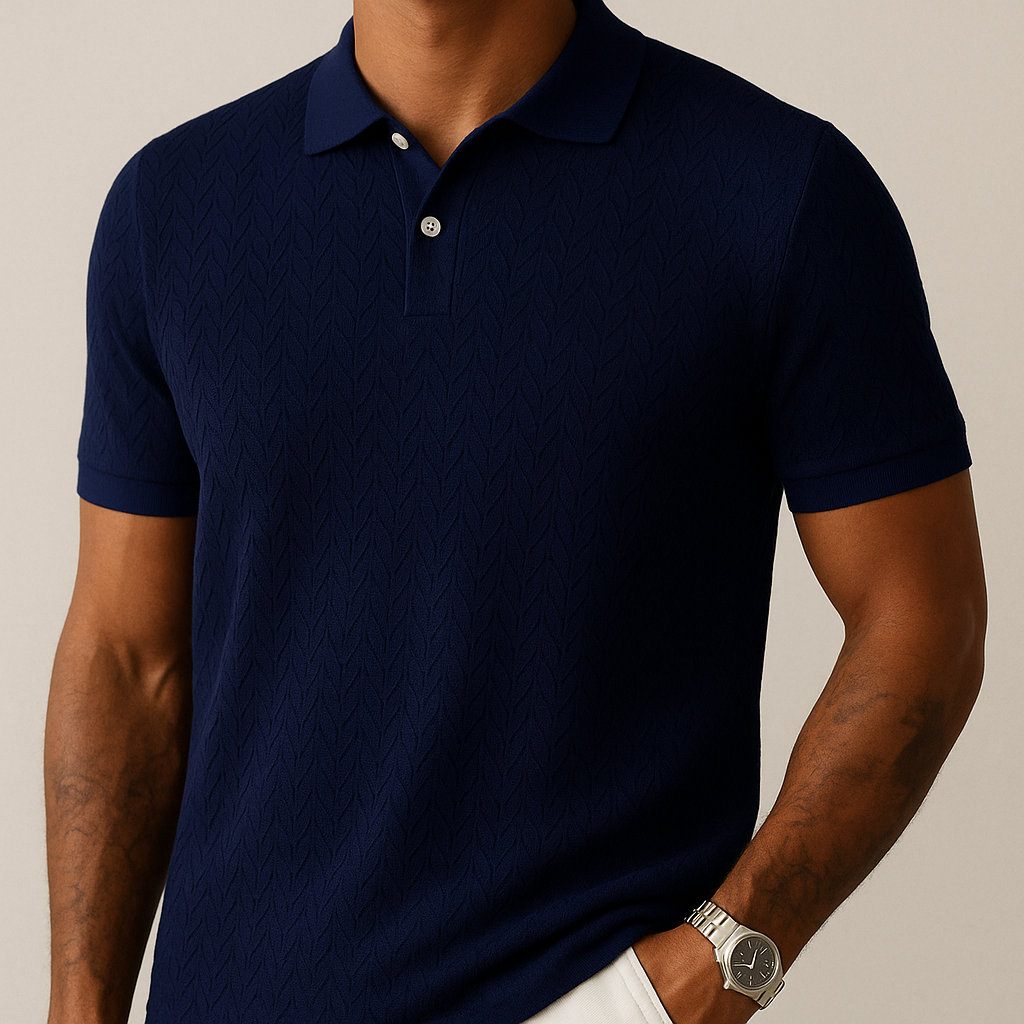 Heritage Chevron Knit Polo