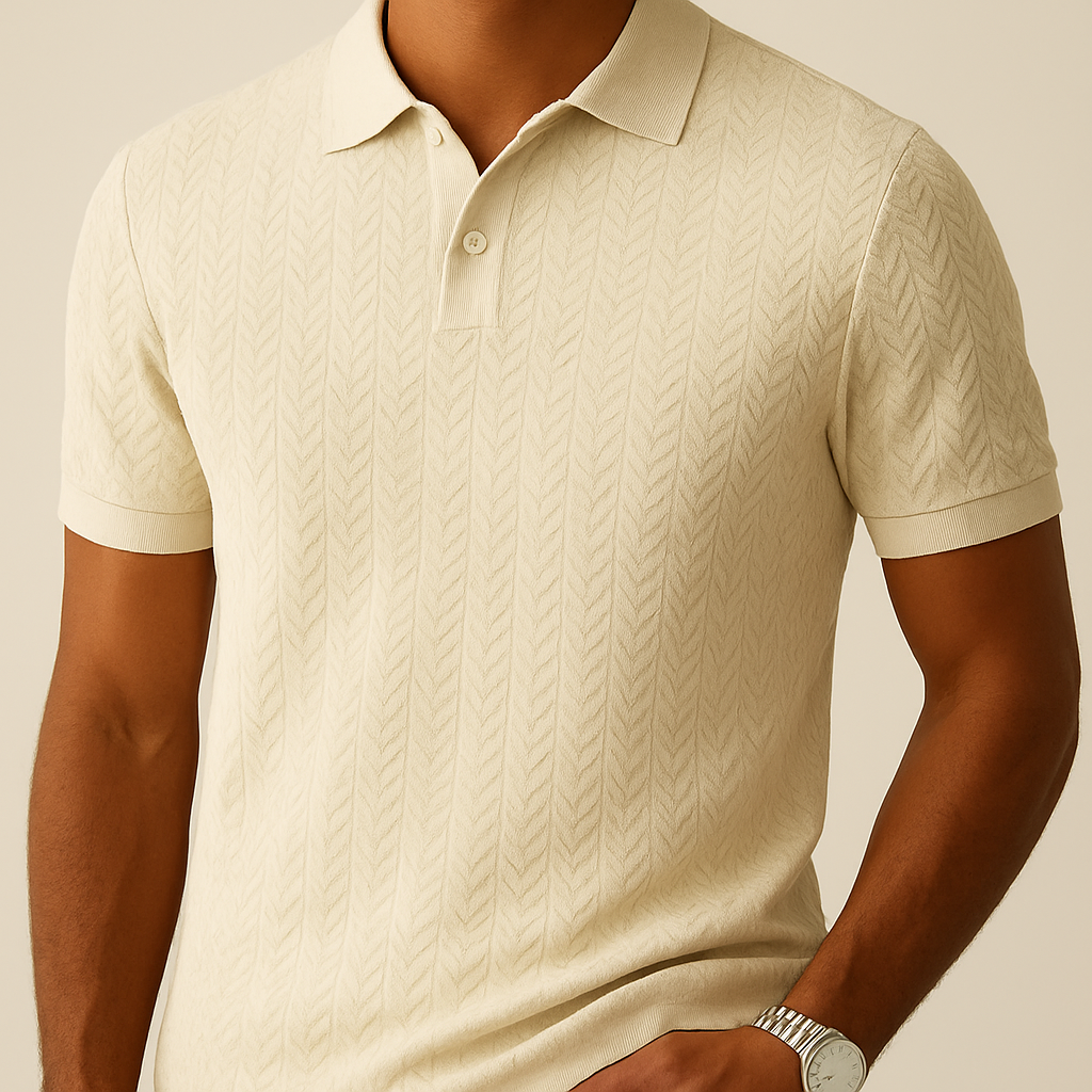 Heritage Chevron Knit Polo