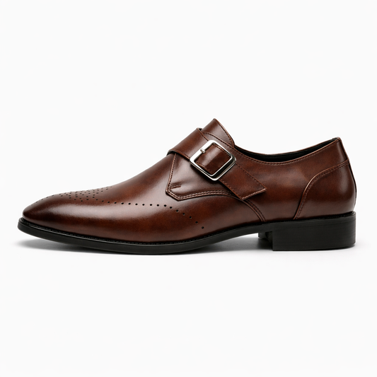 Mayfair Monk Strap Leather Shoes