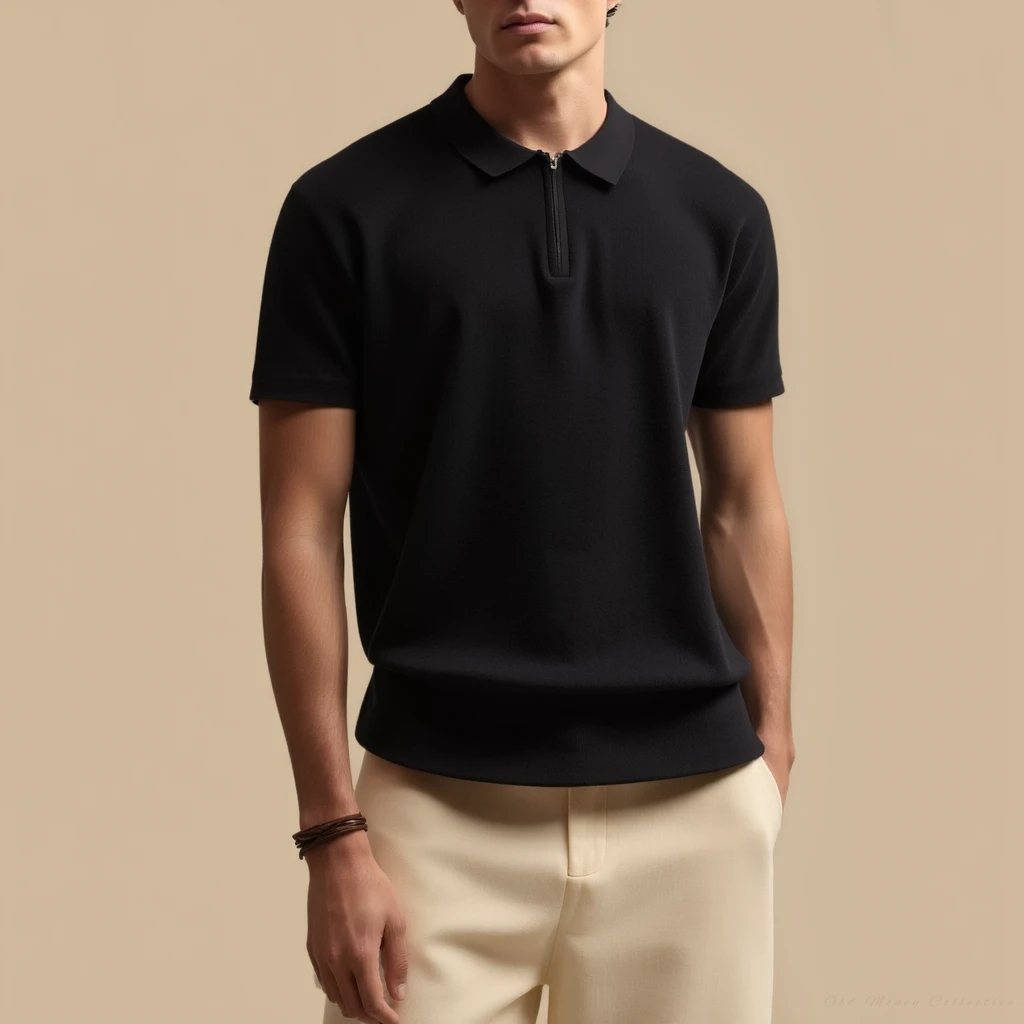 Marbella Breathable Zip Polo
