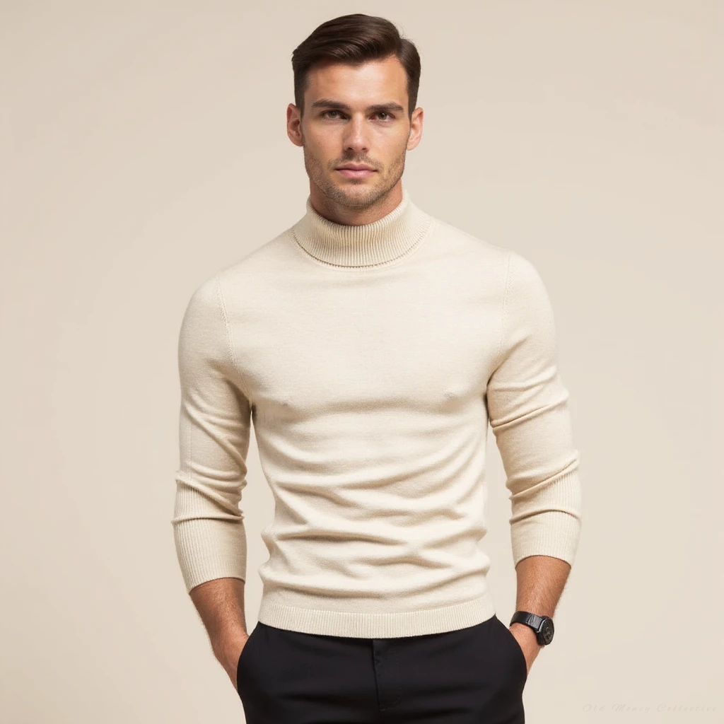 Monte Carlo Cashmere Roll Neck