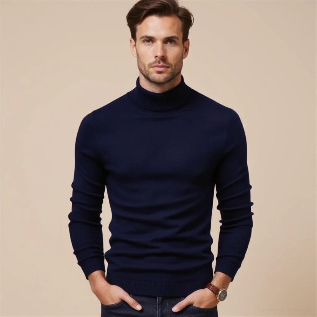 Monte Carlo Cashmere Roll Neck