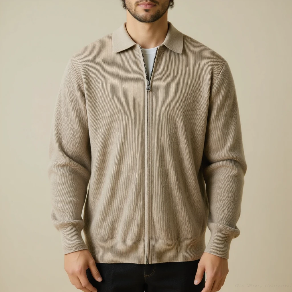 Veneto Premium Wool Zip Knit