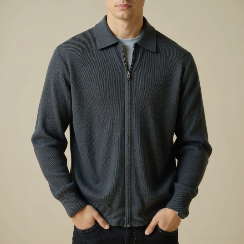 Veneto Premium Wool Zip Knit