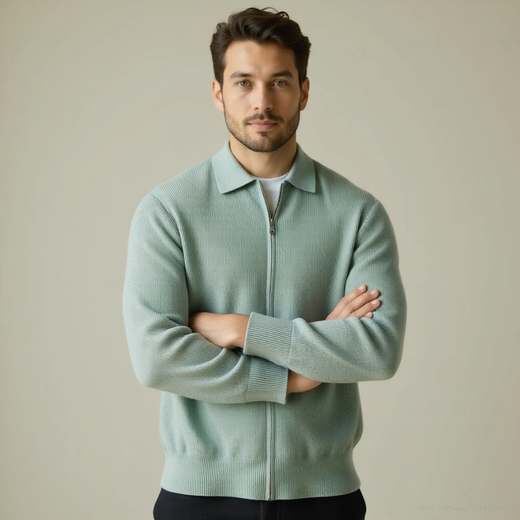 Veneto Premium Wool Zip Knit